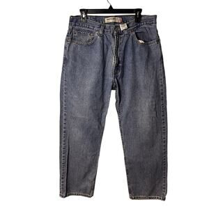 Levis 505 Regular Fit Straight Denim Jeans Size 38 x30